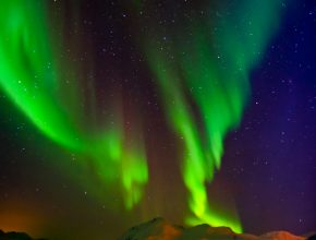 Aurora borealis in Norwegen (Foto: privat)