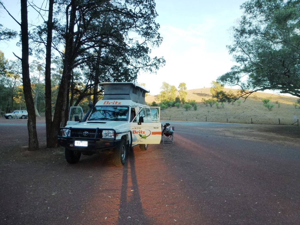 Unser 4WD Camper im Outback